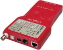 Uniwersalny tester kabli RJ45-11/BNC/USB/IEEE1394