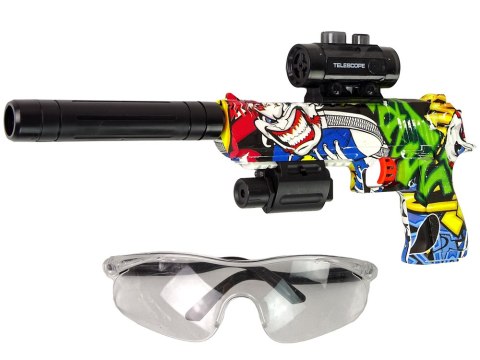 Elektryczny Pistolet Na Kulki Strzałki Wodne Strzałki 2w1 Zielony