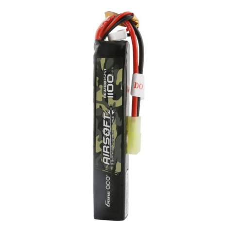 Akumulator Gens ace 25C 1100mAh 3S1P 11.1V Airsoft Gun Lipo z konektorem mini Tamiya Plug