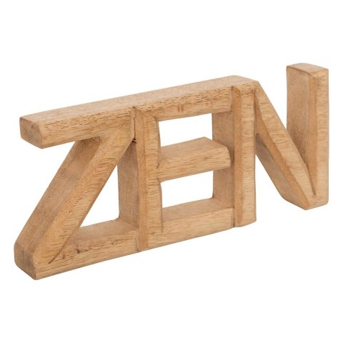 Drewniana dekoracja Zen