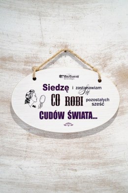 Zawieszka Elipsa 02 - Siedzę i zastanawiam się...- E/02/622