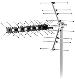 Antena zewnętrzna SDA 611 DVB-T2/T Zysk 12dB,Imp 75OHm, 4G LTE