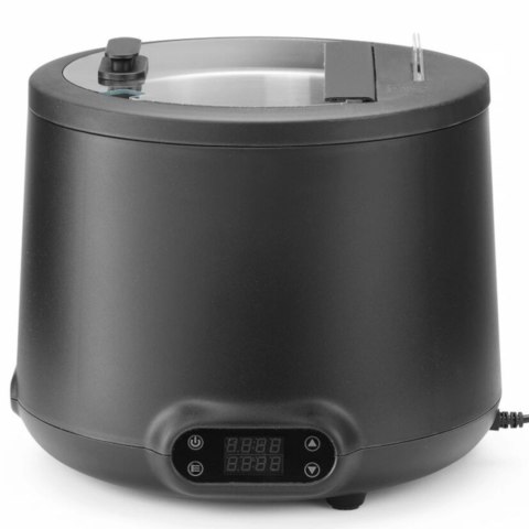 Kociołek termos elektryczny do zupy UNIQ 35-85 C 8 l 500 W - czarny