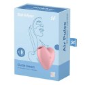 Masażer łechtaczki Satisfyer Cutie Heart Light Red (różowy)