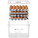 Pojemnik na jajka 8 tacek na 120 jaj OVOBOX 18 l 355 x 325 x 200 mm