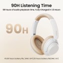 Słuchawki bezprzewodowe HiTune Max5 nauszne z hybrydową redukcją szumów ANC białe
