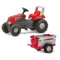 Rolly Toys RollyJunior RT - Traktor na pedały z przyczepą Junior 3-8 lat do 50kg