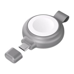 Ładowarka magnetyczna, INVZI, NVZAWC01, dla Apple Watch, 5W z portem USB-C