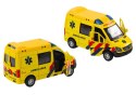 Ambulans Karetka 1:32 Otwierane Drzwi Światła Dźwięki Napęd Żółt