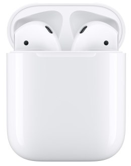 Słuchawki bezprzewodowe APPLE AirPods z etui ładującym (Biały)