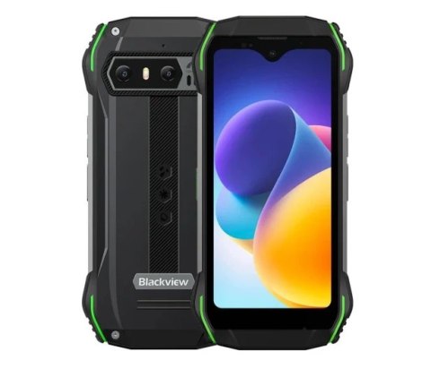 Smartphone BLACKVIEW N6000SE 4/128 GB Czarno-Zielony 128 GB Czarno-zielony N6000SE-GN/BV