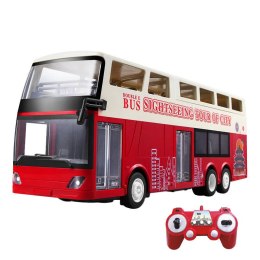 Autobus Turystyczny zdalnie sterowany RC na pilota 1:18 Double Eagle (czerwony) E640-003