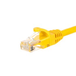 NETRACK CAT5e UTP 0.5 m Żółty 0.5 Patchcord