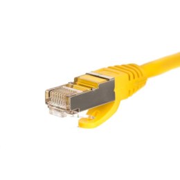 NETRACK RJ45 - RJ45 UTP 1.5 m Żółty 1.5 Patchcord