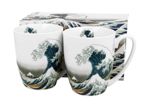 Komplet 2 kubków Hokusai The Great Wave 350 ml