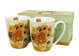 Komplet 2 kubków Van Gogh Sunflowers 350 ml