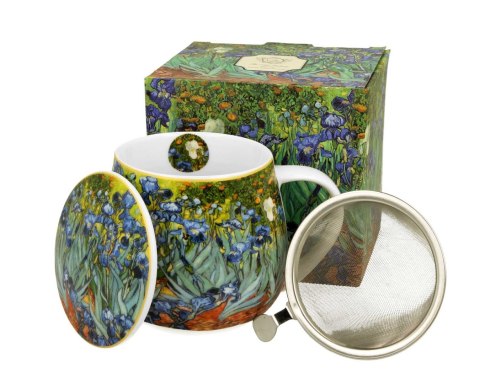 Kubek z zaparzaczem Van Gogh Irises 430 ml