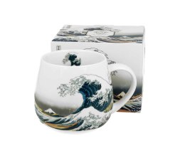 Porcelanowy kubek baryłka Hokusai The Great Wave 430 ml