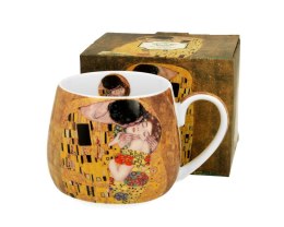 Porcelanowy kubek baryłka Klimt The Kiss 430 ml