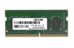 Pamięć AFOX (SODIMM/DDR3L/8 GB/1600MHz/1.35V/11CL/SINGLE)