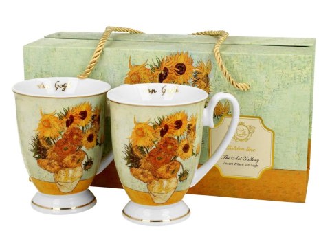 Komplet 2 kubków Royal Van Gogh Sunflowers 320 ml