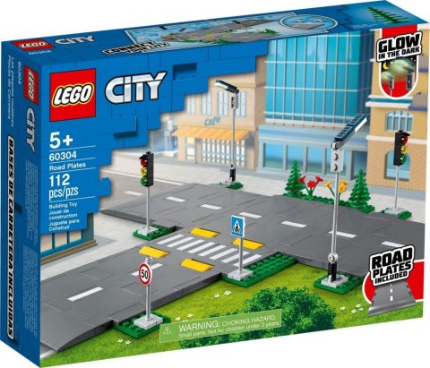 LEGO 60304 City - Płyty drogowe