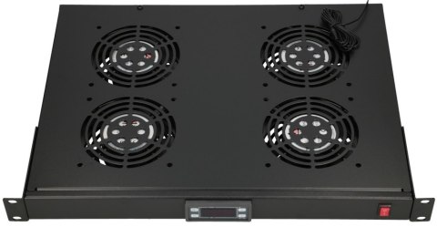 EXTRALINK 19" RACK MOUNT FAN PANEL (4 FANS)