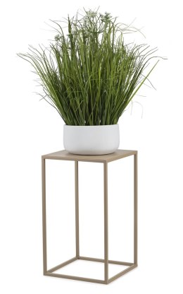 Beżowy kwietnik stojący 40 cm