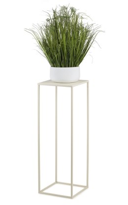 Kremowy kwietnik stojący 70 cm