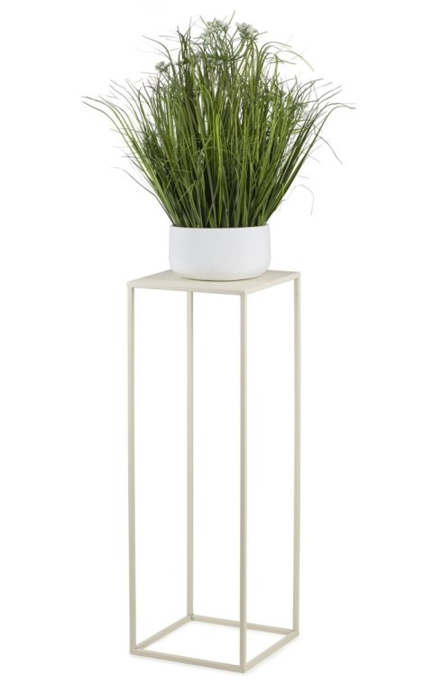 Kremowy kwietnik stojący 70 cm