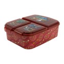 Śniadaniówka / Lunchbox STOR 14120 3 komorowa Harry Potter (czerwona)