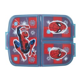 Śniadaniówka / Lunchbox STOR 74720 3 komorowa Spiderman (niebiesko-czerwona)