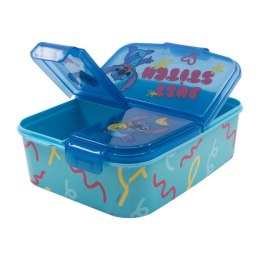 Śniadaniówka / Lunchbox STOR 75020 3 komorowa Lilo i Stitch (niebieska)