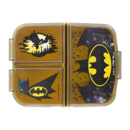 Śniadaniówka / Lunchbox STOR 85520 3 komorowa Batman (czarno-żółta)