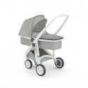 Greentom wózek carrycot (v.2.1) white-grey