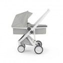 Greentom wózek carrycot (v.2.1) white-grey