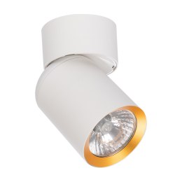 Lampa Sufitowa Spot ANDY Biały Złoty 1xGU10