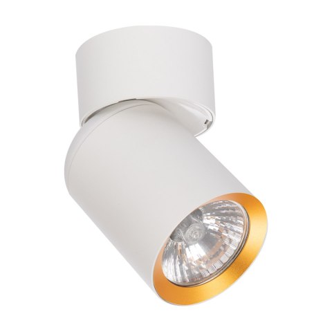 Lampa Sufitowa Spot ANDY Biały Złoty 1xGU10