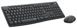 Zestaw klawiatura i mysz LOGITECH MK295 US Grafitowy 920-009800