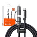 Kabel 2w1 Mcdodo CA-0450 USB-C do USB-C + Lightning, 1.2 m