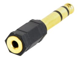 Adapter GEMBIRD A-6.35M-3.5F MiniJack 3.5 mm - 6.35 mm