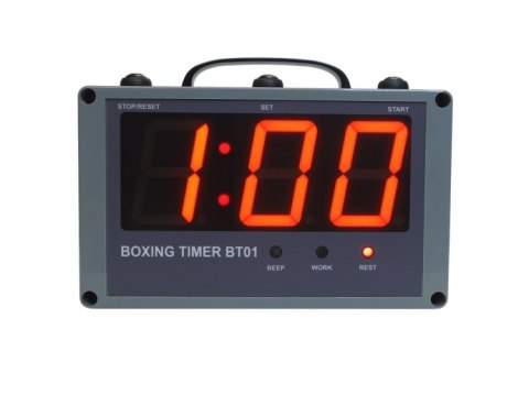 Zegar interwałowy z podwójnym wyświetlaczem - BT01-W