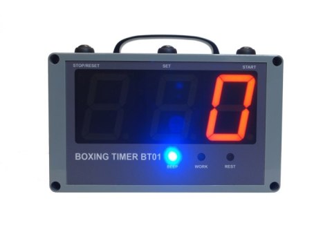 Zegar interwałowy z podwójnym wyświetlaczem - BT01-W