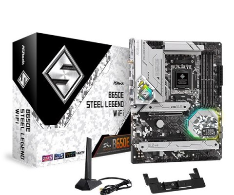 Płyta główna ASROCK B650E STEEL LEGEND WIFI AM5 ATX