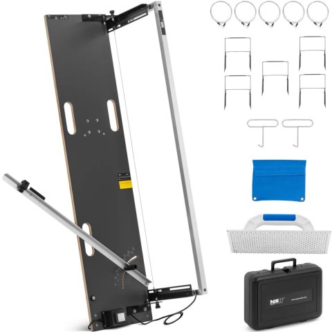 Maszyna do cięcia styropianu z nożem termicznym dł. 1350 mm gł. 320 mm 200 W - zestaw