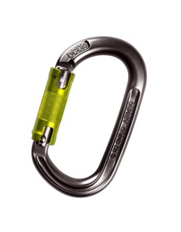 Karabinek wspinaczkowy Ocun Osprey Twist szary (anthracite/green)