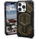 UAG Monarch Pro - obudowa ochronna do iPhone 15 Pro kompatybilna z MagSafe (kevlar element green)