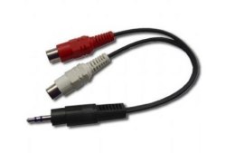 GEMBIRD CCA-406 0.2m /s1x MiniJack 3.5 mm (wtyk) 2x RCA (Chinch)