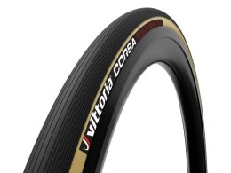 Szytka szosowa Vittoria Corsa G2.0 700x23C, czarno-beżowa