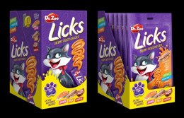 DR ZOO Licks creamy treats for cats - Liquid kremowy przysmak dla kota o smaku jagnięciny 4x15g [11398]